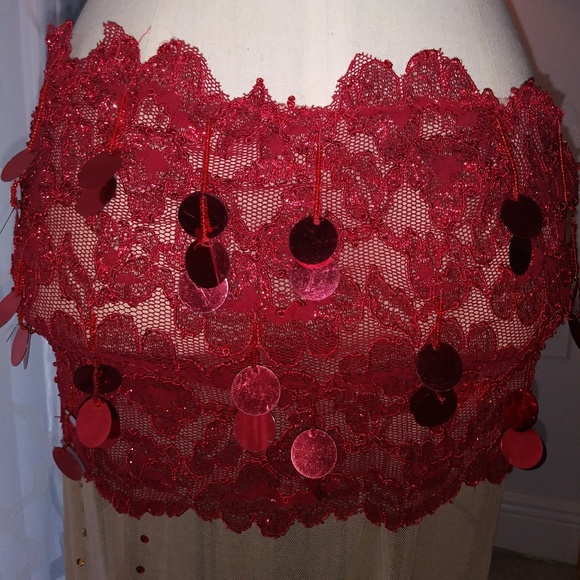 Belly dance costume, used - Picture 5 of 8